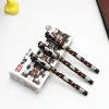 Jinsheng GP-766 Flower film Gel Pen, student office stationery, black writing fountain pen Factory direct sales details Picture